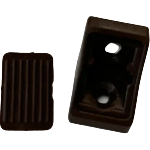 Fawo 2 hole Furniture fixing - Dark Brown (order in multiples of 100)