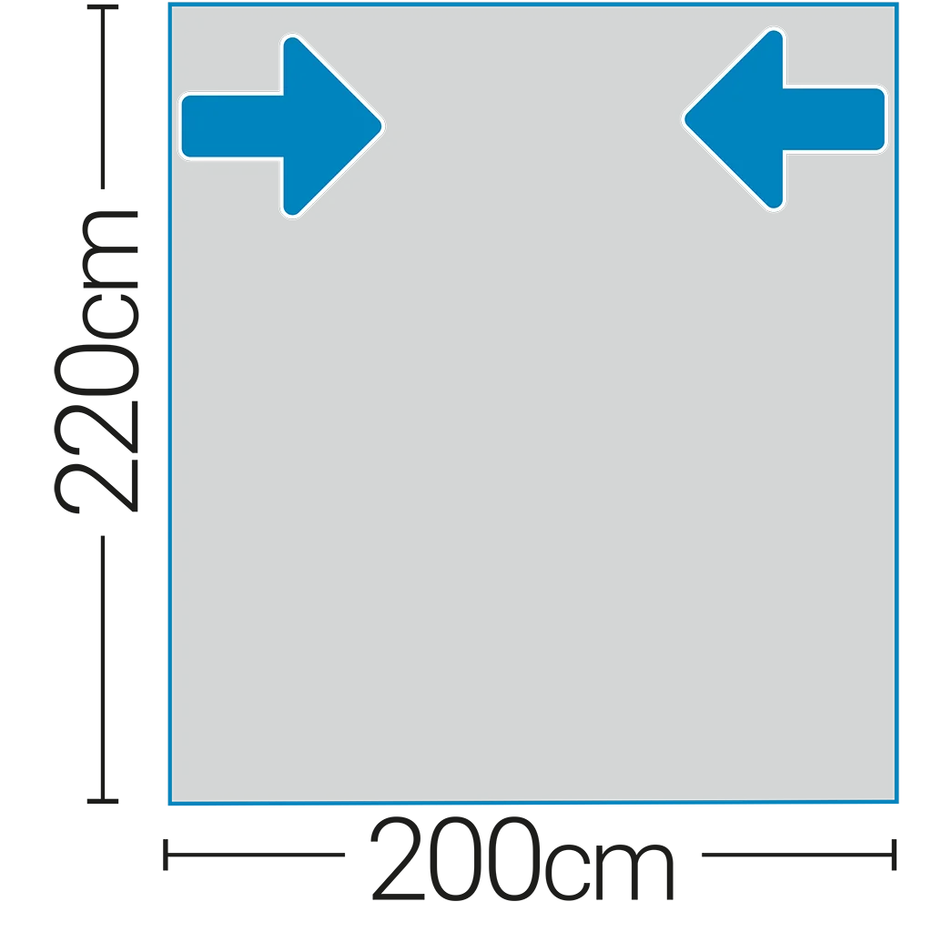 Westfield Vega 2.0 200 Premium Caravan Air Porch Awning (235 - 260cm) - Image 8