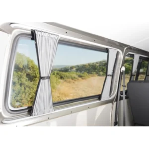Voos T7/V710 SWB Tailgate Grey Rails & Grey/Black Curtains