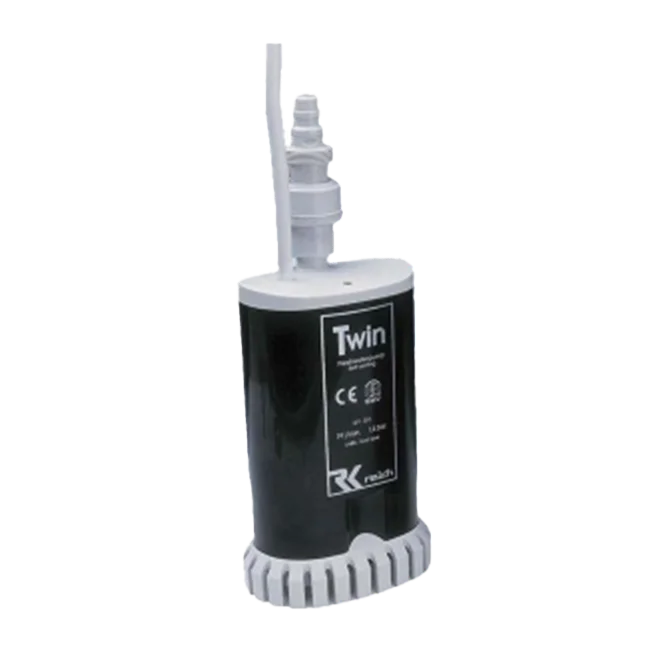 Reich 19L Twin Submersible Water Pump With Non Return Valve - Image 4