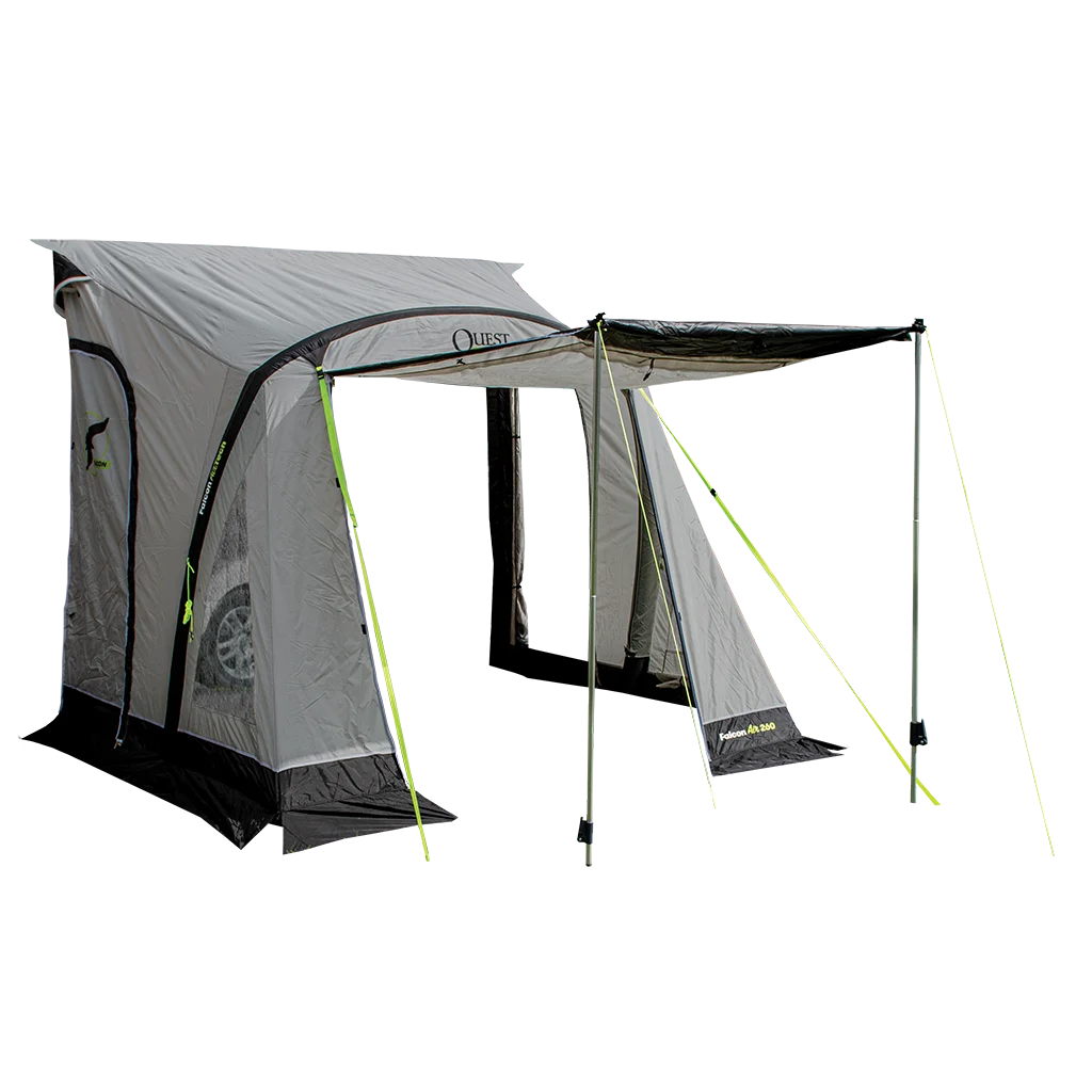 Quest Falcon Pro 260 Air Porch Awning - Mid Grey - Image 11