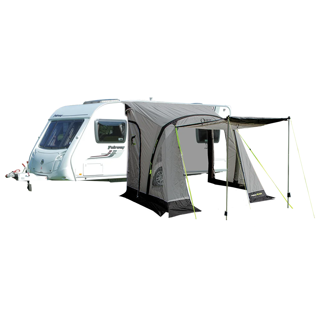 Quest Falcon Pro 260 Air Porch Awning - Mid Grey - Image 3