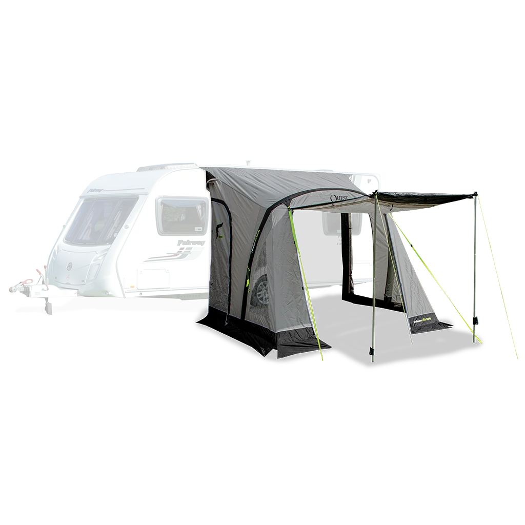 Quest Falcon Pro 260 Air Porch Awning - Mid Grey - Image 4