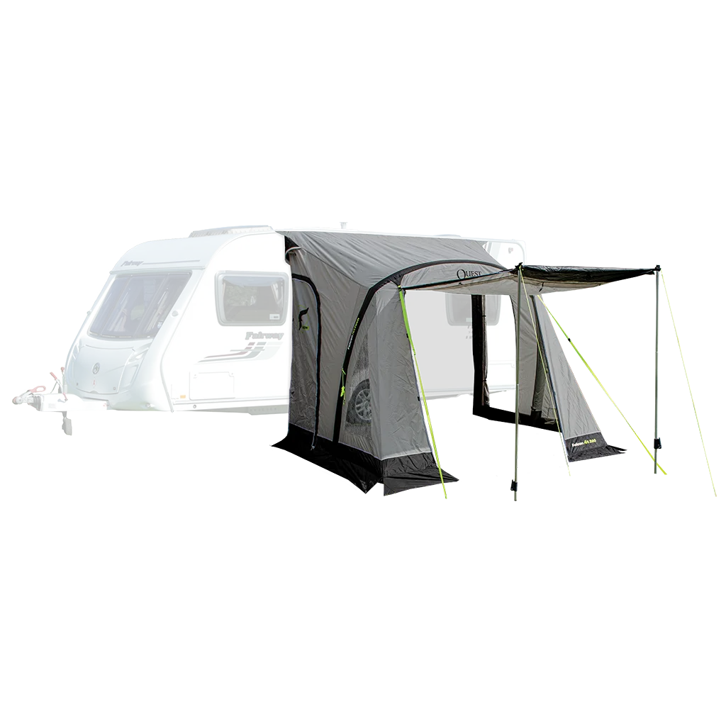 Quest Falcon Pro 260 Air Porch Awning - Mid Grey - Image 5