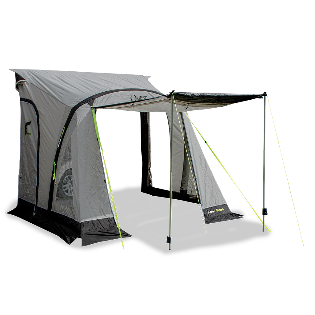 Quest Falcon Pro 260 Air Porch Awning - Mid Grey - Image 10