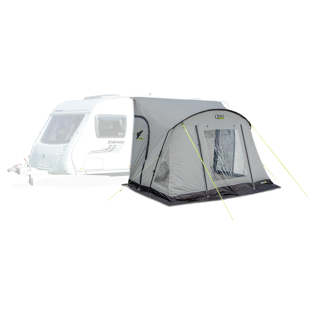 Quest Falcon Pro 325 Poled Porch Awning - Mid Grey - Image 4