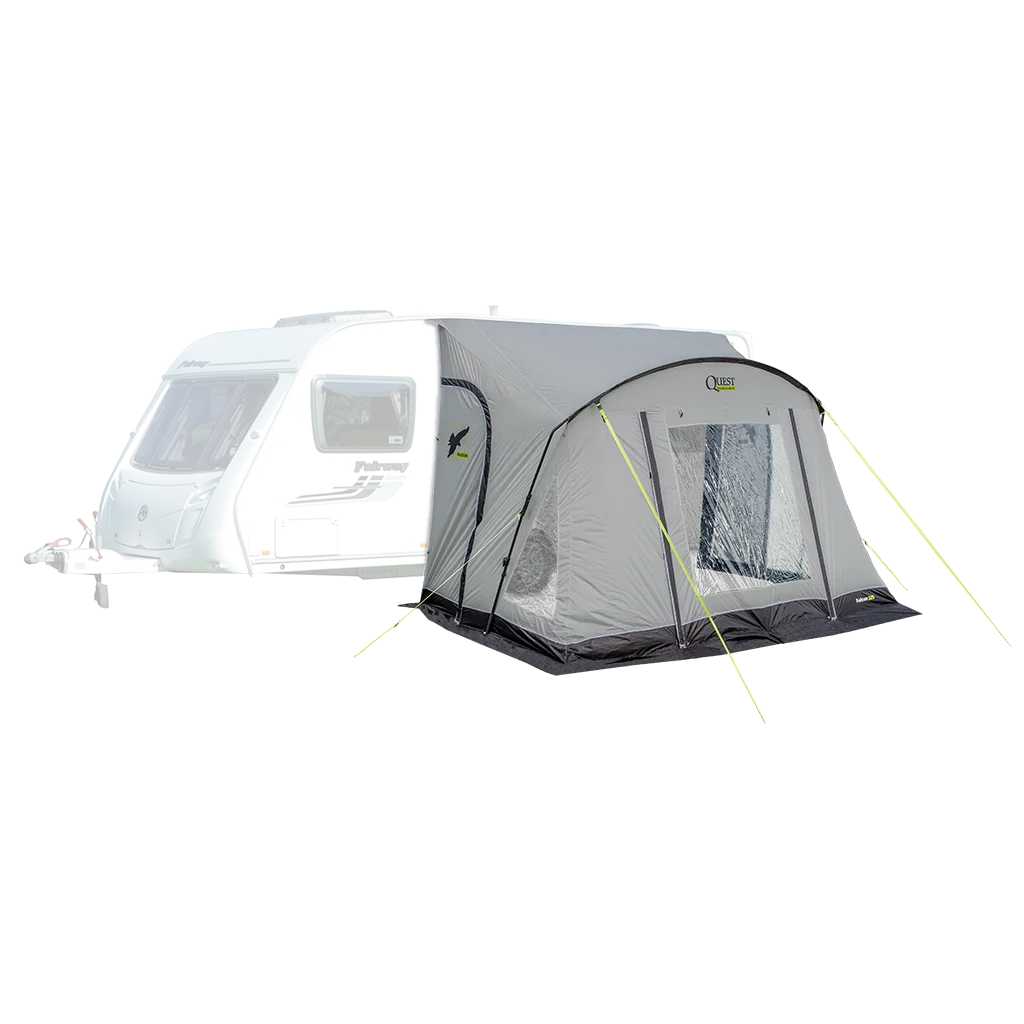 Quest Falcon Pro 325 Poled Porch Awning - Mid Grey - Image 5