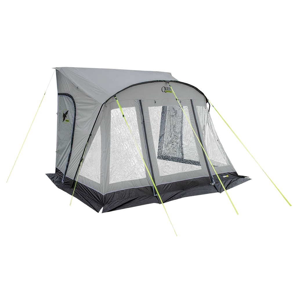 Quest Falcon Pro 390 Poled Porch Awning - Mid Grey - Image 11