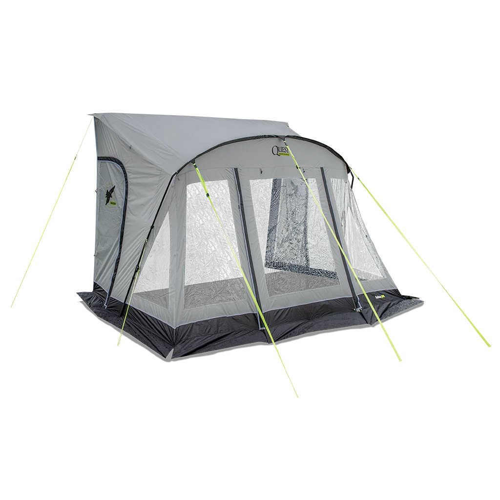 Quest Falcon Pro 390 Poled Porch Awning - Mid Grey - Image 10