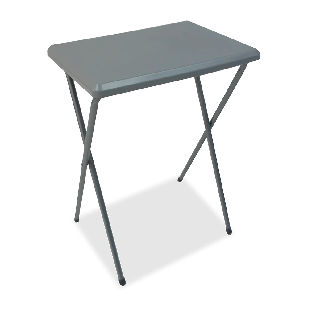 Quest Fleetwood High Plastic Table - Grey