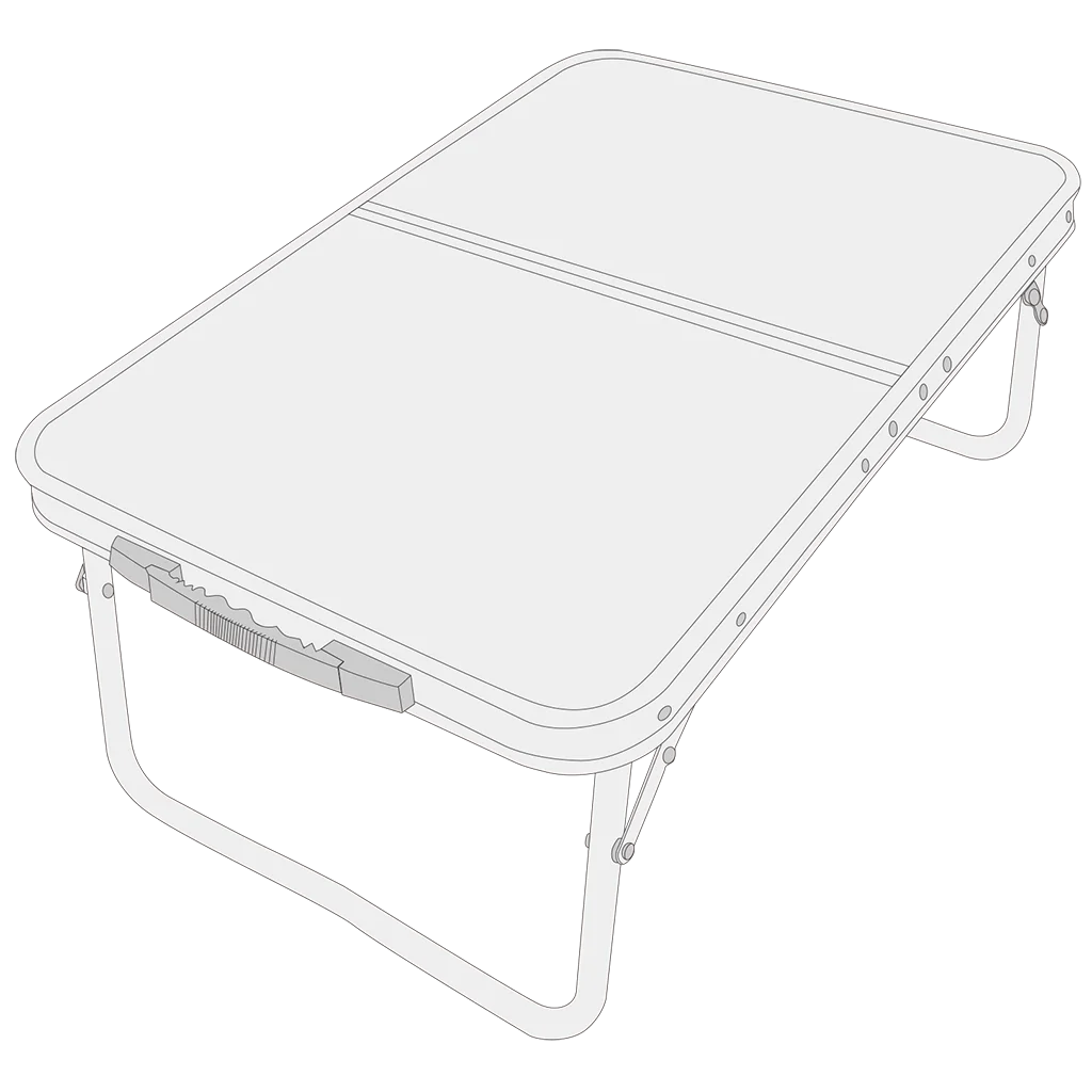 Quest Superlite Witney Folding Table - Image 7