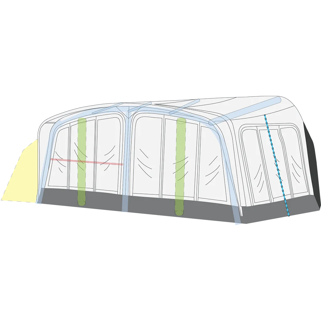 Westfield Galaxy 2 Air Full Awning (981cm - 1015 : Size 9 : M) - Image 12