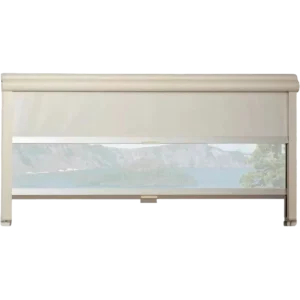 Remiflair 1000 X 1000 Cassette Roller Blind and Flyscreen Cream