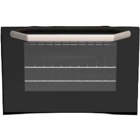 Thetford K1520 V.2 Drop Down Oven Door Black