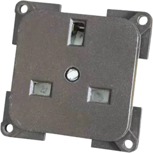CBE Light Grey 230v 3 Pin Socket Retail Packed