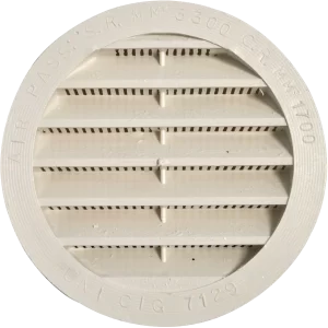 Fawo White 97mm Vent Rossette