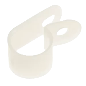 Fawo 6.5mm Plastic P Clip (order in multiples of 100)