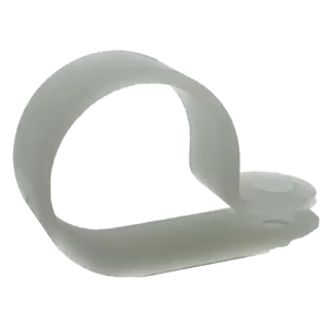 Fawo 19mm Plastic P Clip (order multiples of 100)