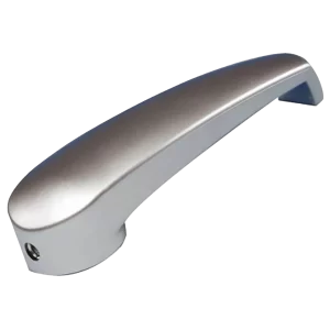 Fawo Bathroom Door Handle - Pale Nickel