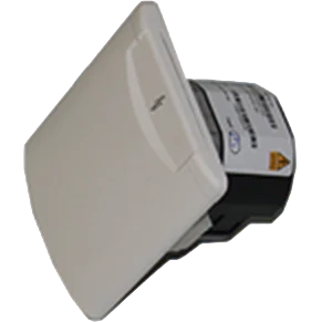 Fawo White Flush Mains Inlet with Magnetic Lock