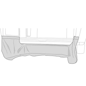Fiamma Rear Skirting VW T5/T6