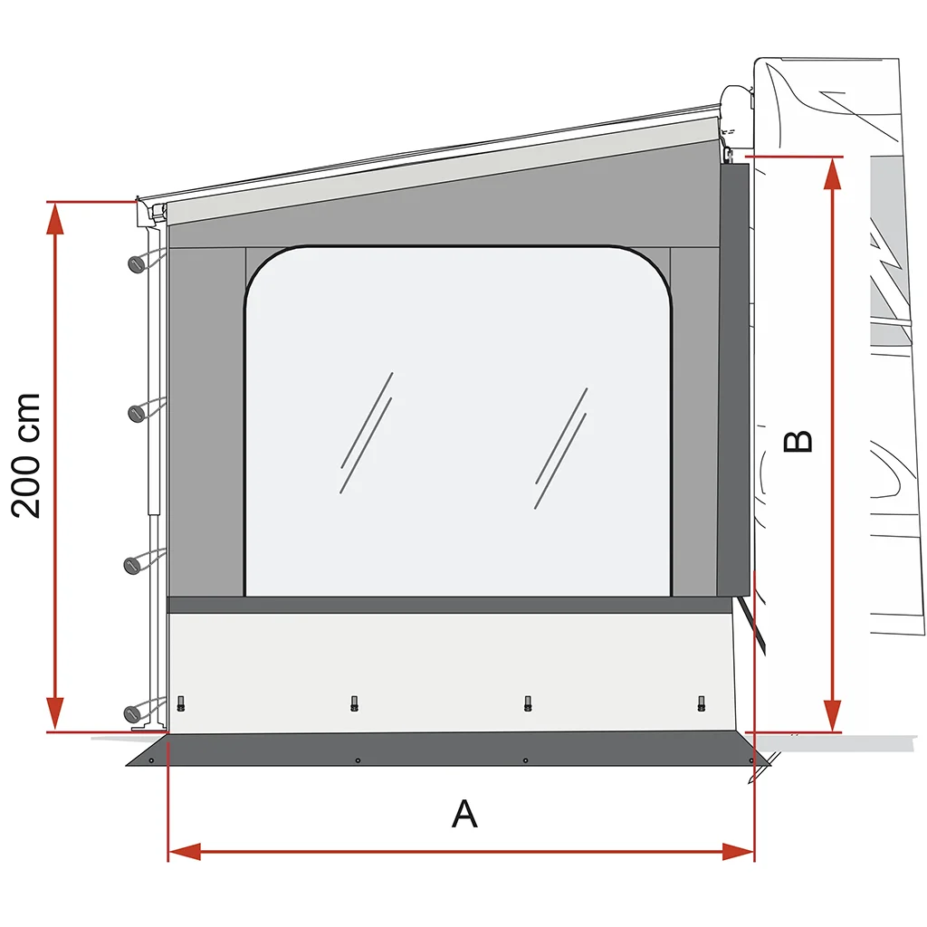 Fiamma Side W Pro Van F45
