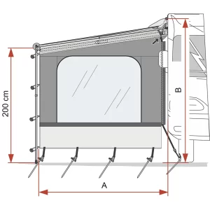 Fiamma Side W Caravanstore XL