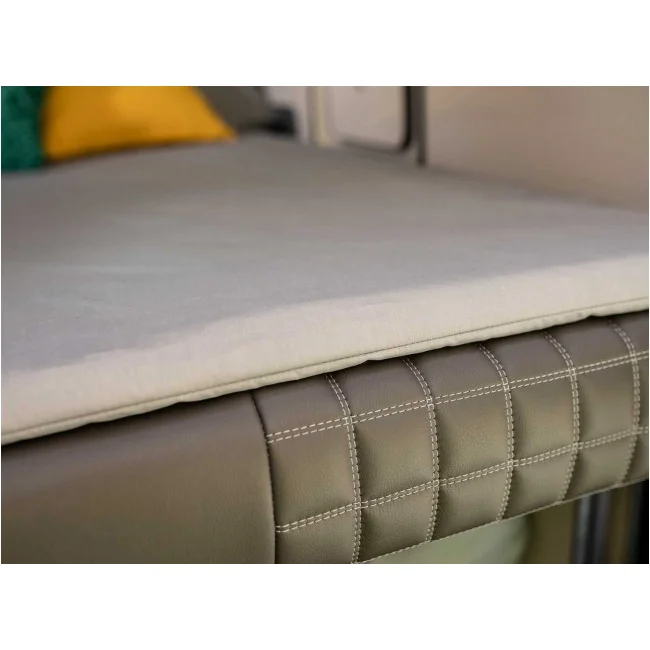 Duvalay 190x66cm Gold Foam Compact Travel Topper - Image 2