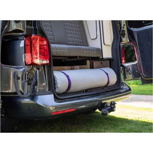 Duvalay 190x66cm Gold Foam Compact Travel Topper - Image 4