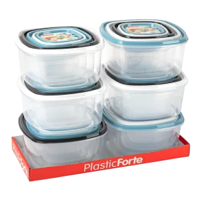 Square Urban Square Food Containers x 5 pack (order in multiples of 6)