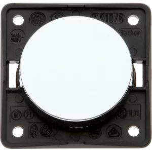 W4 Berker Rocker Switch - Gloss Chrome