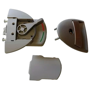 Hartal Triangle/Fusion Left Hand Complete Lock, Grey, suits Zadi