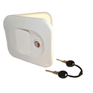 Thetford SC200 White Waterfill Door With Zadi Lock