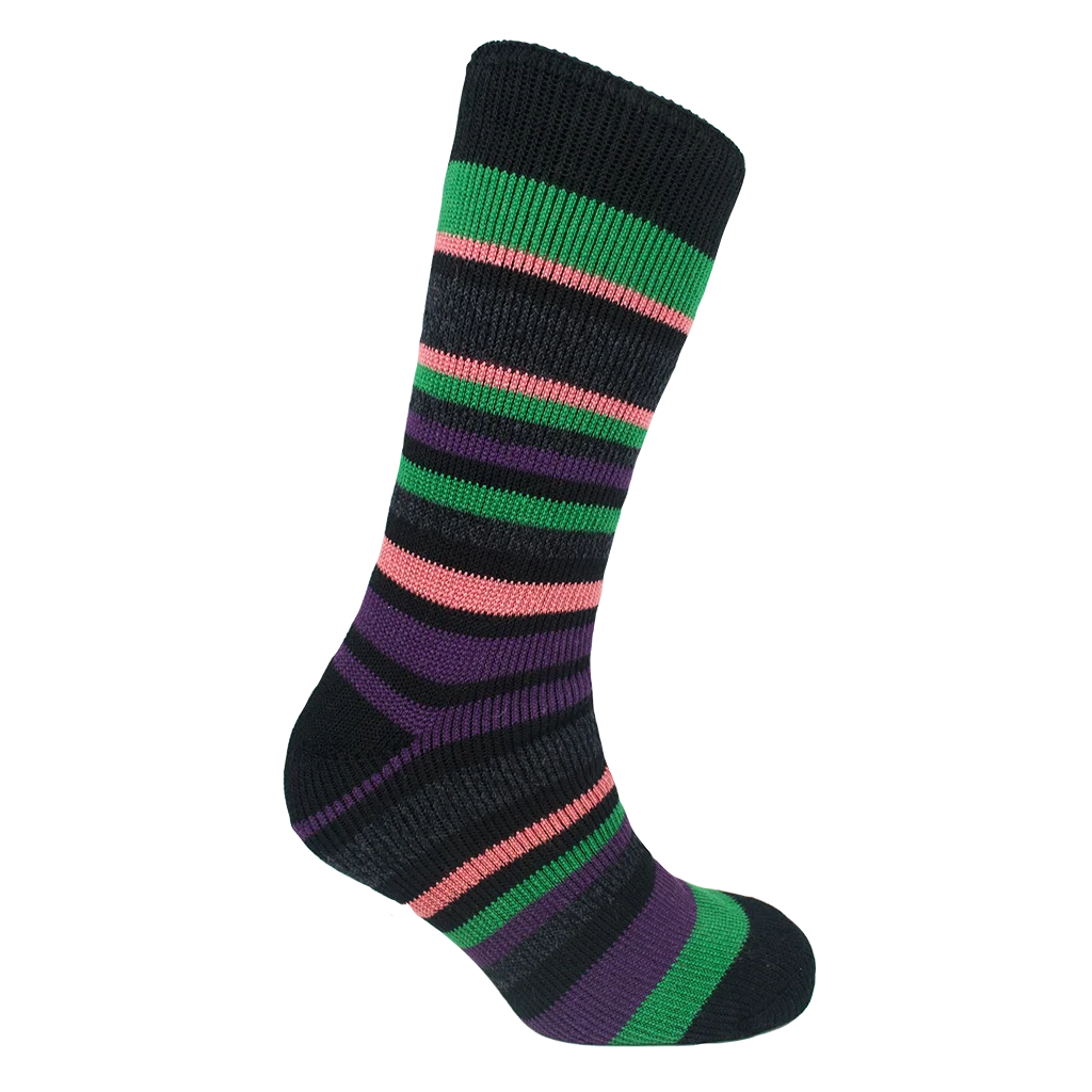 Heat Machine Ladies Tog 2.3 Thermal Socks Size 4-8 - Stripe - Image 5