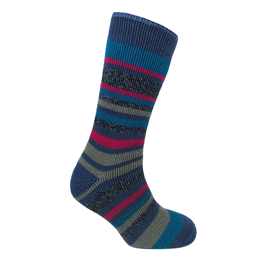 Heat Machine Ladies Tog 2.3 Thermal Socks Size 4-8 - Stripe - Image 6