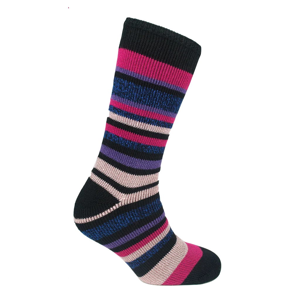 Heat Machine Ladies Tog 2.3 Thermal Socks Size 4-8 - Stripe - Image 7