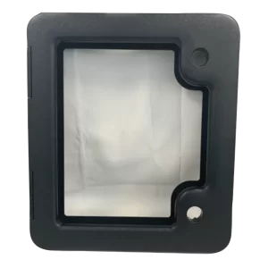 Thetford Black Service Door 3 with 1 Push button (No Lock)