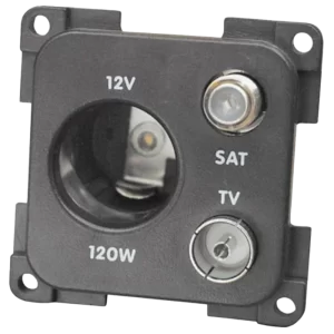 CBE Grey 12v TV & Satellite Socket