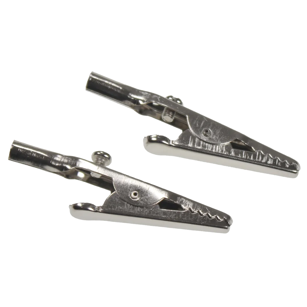 W4 5A Crocodile Clips (2 pack)