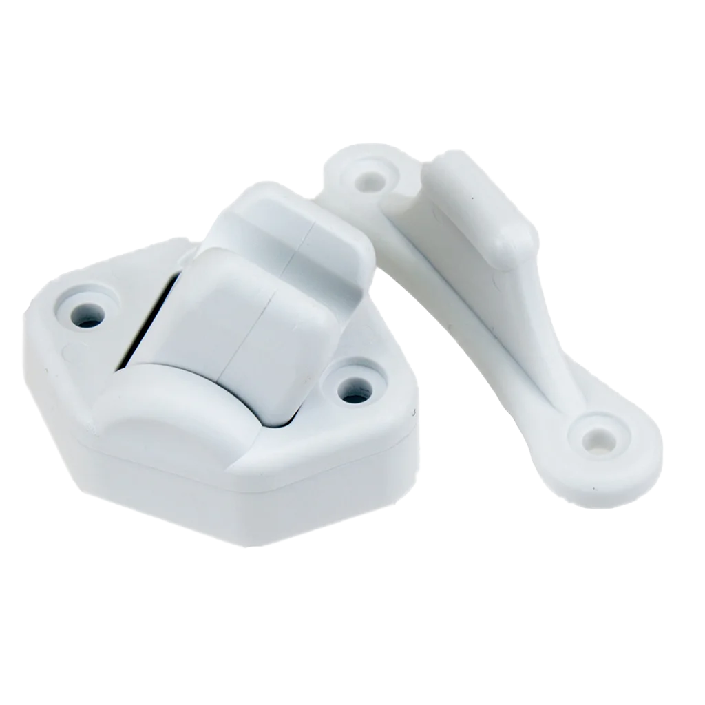 W4 Hinged Veneta Door Retainer - White