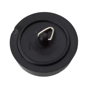 W4 1.5" Sink Plug - Black