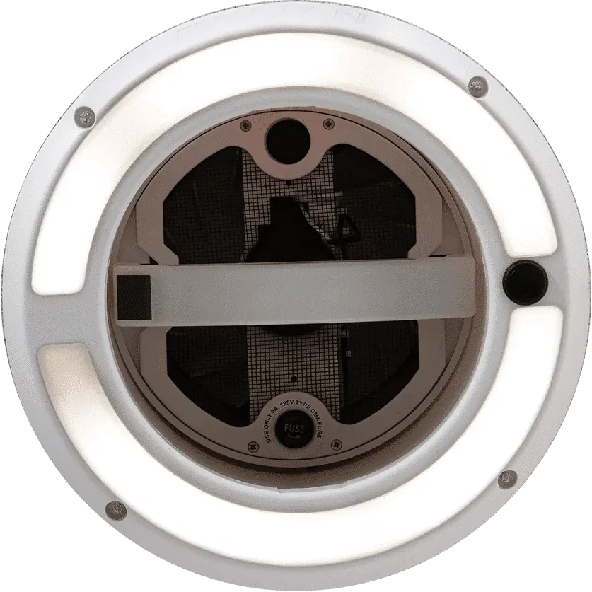 MaxxFan Dome Plus with LED - White - Image 2