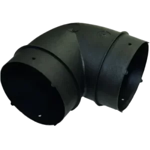 Truma Black Elbow BG for Air Ducts 65/72 mm