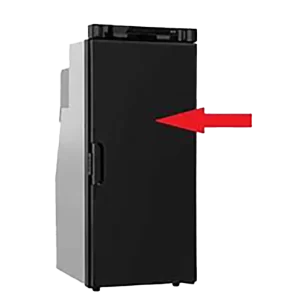 Thetford T2090 Matt Black Door Panel
