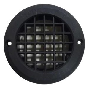 DLS 75 x 10mm Round Tail Vent -  Black