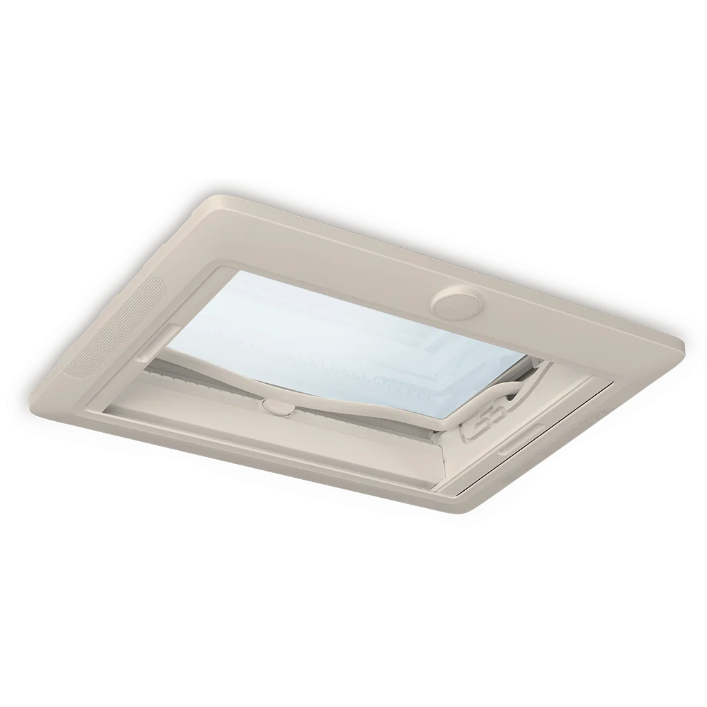Dometic Midi Heki 700 x 500 Crank Rooflight with Ventilation WHITE - Image 6