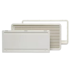 Dometic LS300 White Ventilation Grill Double Door
