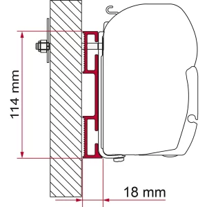Fiamma Adapter D