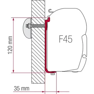 Fiamma Adapter AS 400