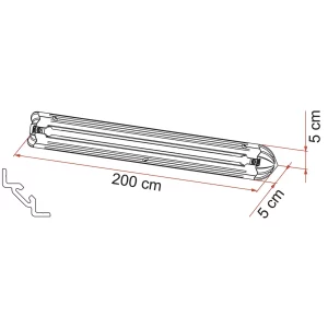 Fiamma Garage Bars Corner